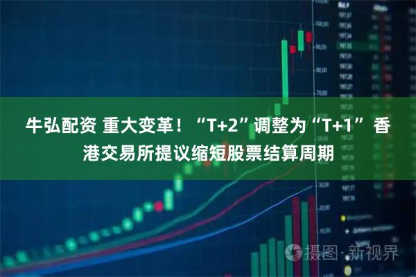 牛弘配资 重大变革！“T+2”调整为“T+1” 香港交易所提议缩短股票结算周期